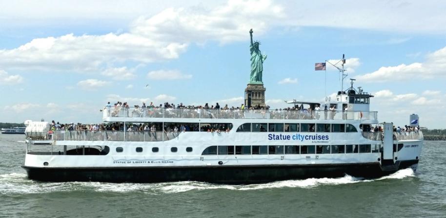 Statue of Liberty New York ferry