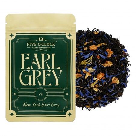 Suszenie herbaty New York Earl Grey